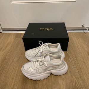 MAJE urban W20 chunky sneakers